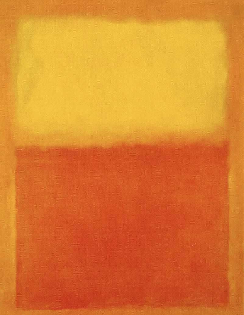 On “Orange and Yellow” (1956), by Mark Rothko