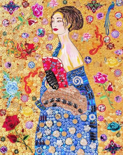 BAST:Lady with Fan Gustav Klimt,2021