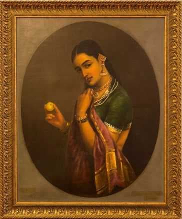 The Coquette: Raja Ravi Varma’s timeless tribute to the Indian Female Form