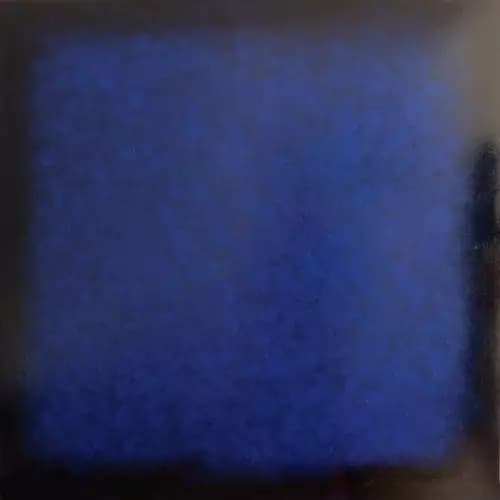 STANKO:dark blue color field painting,2020