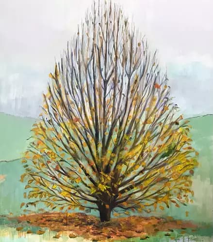 LAURA BEATRICE GERLINI:Autumn tree,2020