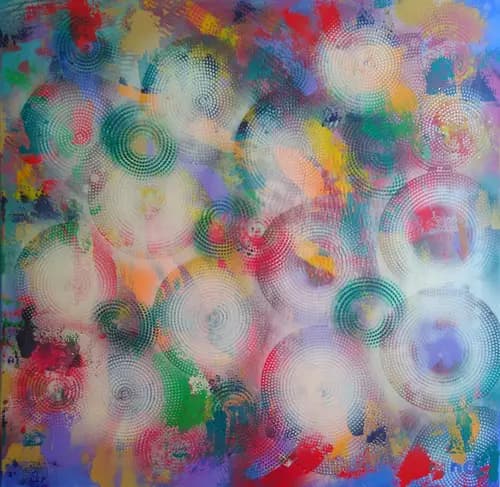 LARISA SIVERINA:Color circles,2017