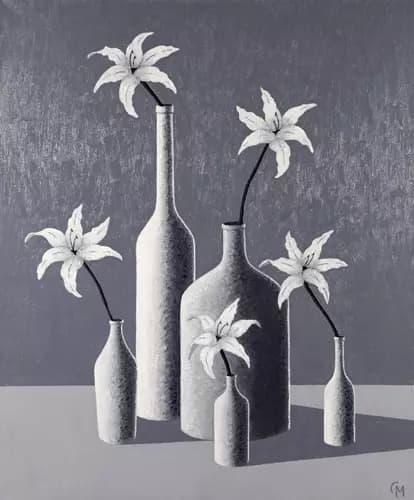 MARIA SNIGIREVSKAYA:White lilies #2,2016