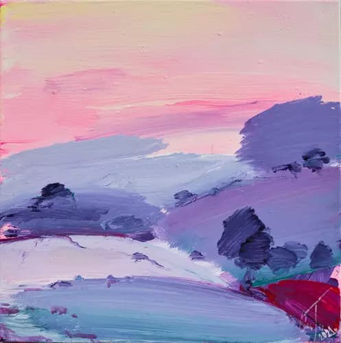 OLHA HRYTSENKO:Lavender hills,2021
