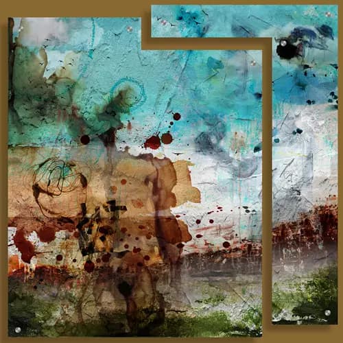 LYNNE GODINA-ORME | LYNNEGOART | ABSTRACT ARTIST:The Path We Take - Diptych,2023