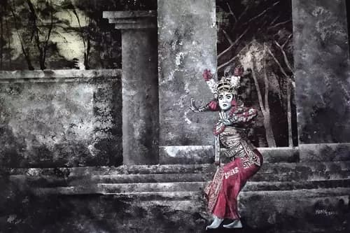 NK HONG:The Balinese Dancer,2022