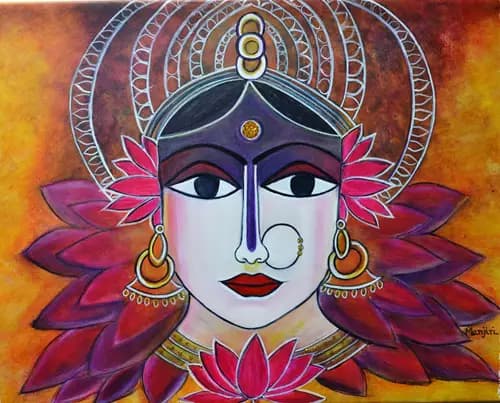 MANJIRI KANVINDE:Goddess Lakshmi  ,2018