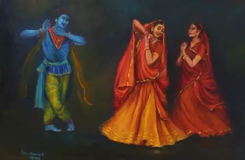 ASHA SUDHAKER SHENOY:Indian Kathak dancers Krishna appears,2013