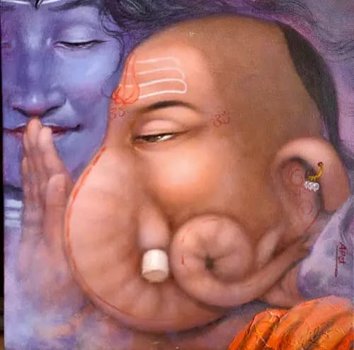 APET PRAMOD:Shri Ganesha,2018